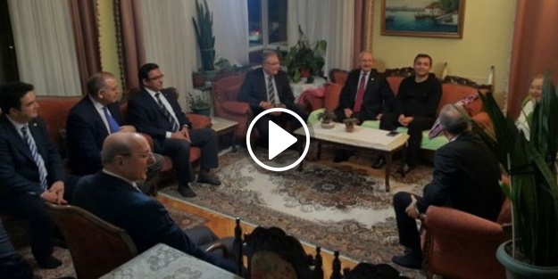 CHP'den yumruk atan vekile tebrik ziyareti
