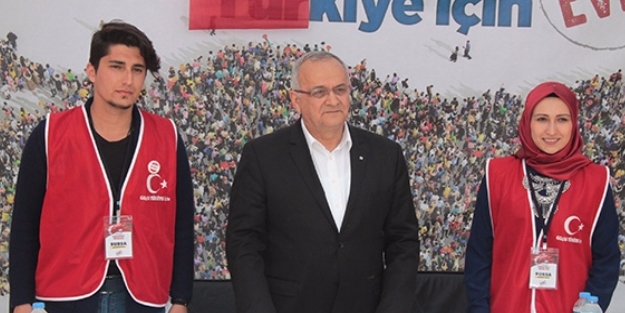 CHP'li Başkan adayından referanduma destek!