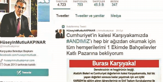 CHP’li başkan kaşıyor