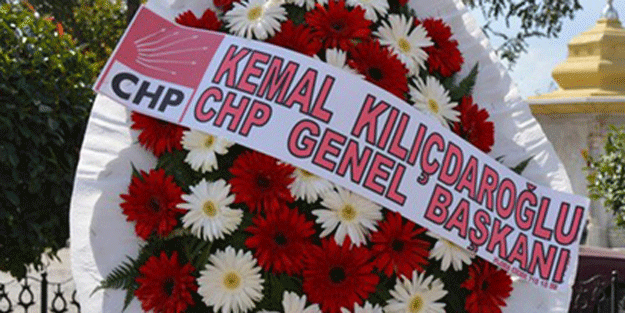 CHP'li Başkan, Kılıçdaroğlu'nun çelengini kaldırttı