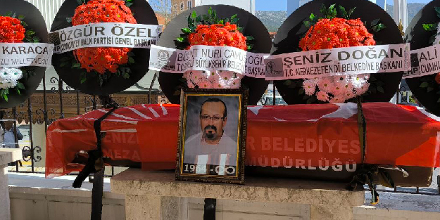 CHP'li başkan yardımcısı son yolculuğuna uğurlandı