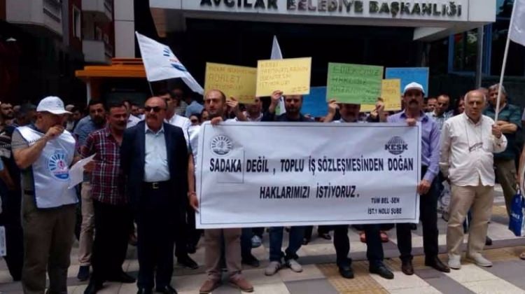 CHP'li belediye işçileri isyan ettirdi