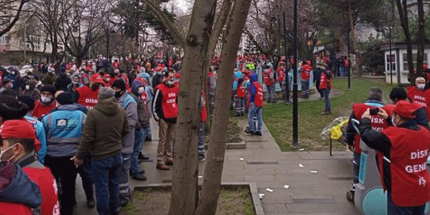 CHP'li belediyeler şov yaparken iyiydi! Bir grevde Beşiktaş Belediyesi'nden geldi