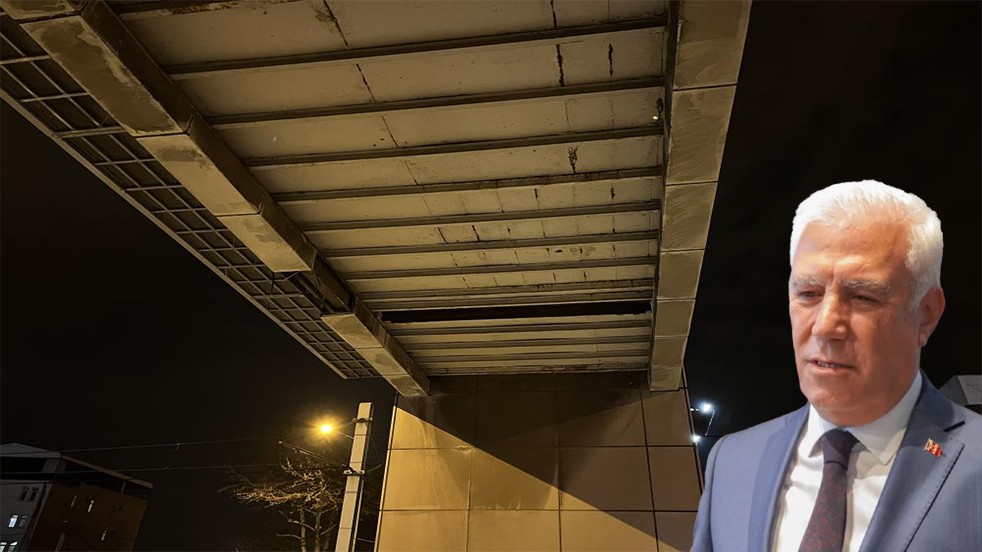 CHP’li Büyükşehir Belediyesi sayesinde faciaya ramak kaldı Şehir tel tel dökülüyor