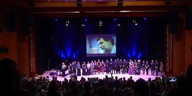 CHP'li Ekrem İmamoğlu yönetimindeki İBB'den skandal propaganda! Gezi organizatörü Osman Kavala'yı ayakta alkışladılar