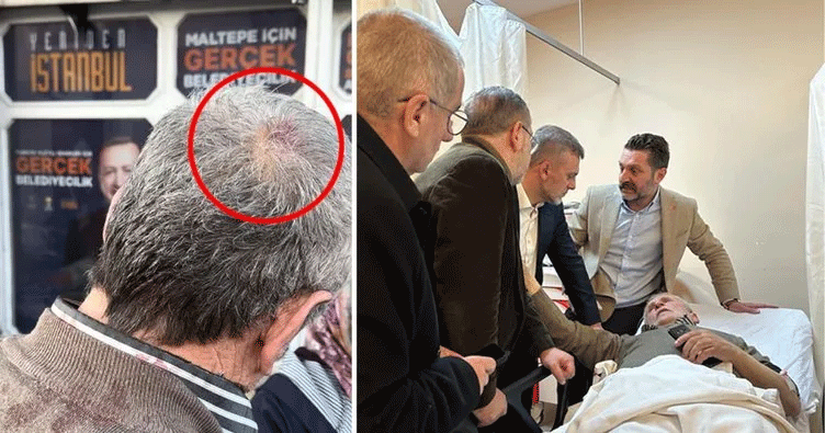 CHP'li gruptan Ramazan Amca'ya alçak saldırı! Yere yatırıp tekmelediler! AK Parti'den sert tepki