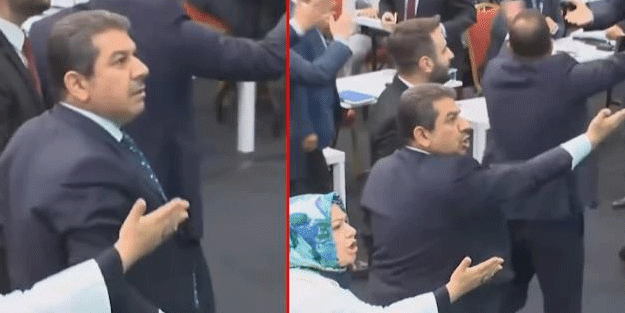 CHP'li hadsizden İBB Meclisi'nde büyük alçaklık! AK Partili Tevfik Göksu kürsüye yürüdü