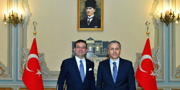 İmamoğlu İstanbul Valiliğini ziyaret etti