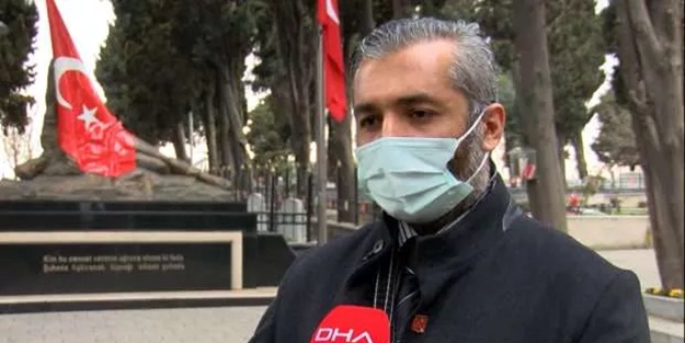 CHP'li İmamoğlu'na şehitlikte tepki gösteren gazi yakınından açıklama!