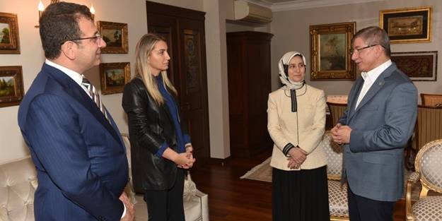 CHP'li İmamoğlu'ndan Davutoğlu'na ziyaret!