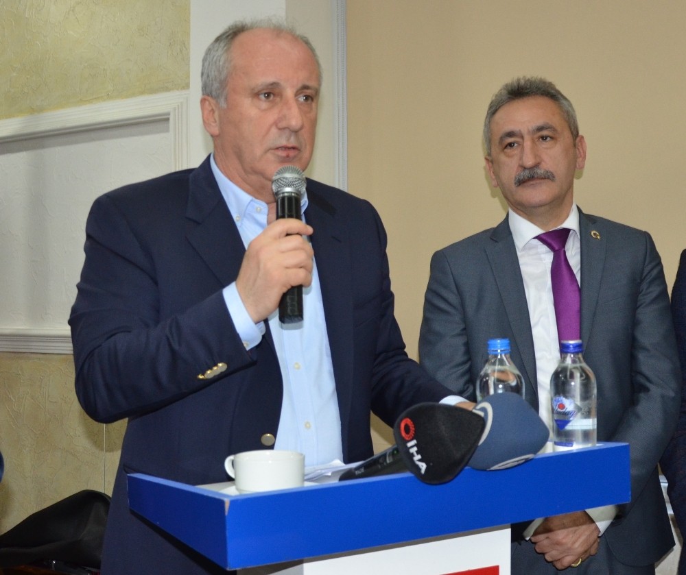 CHP’li İnce: “Türkiye, üretim ekonomisini kurmalı” 