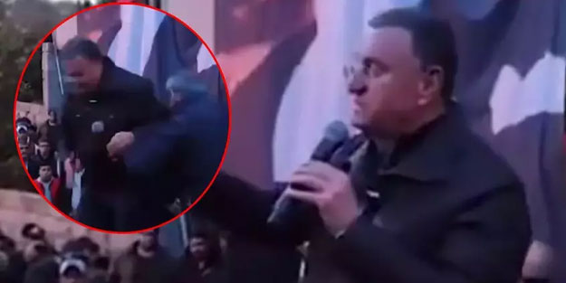 CHP'li Lütfü'yü platformdan uçurdular