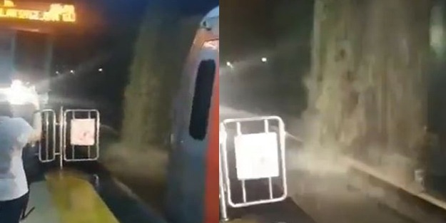 CHP'li Mansur koca kenti perişan etti! Ankara metrosunda su baskını