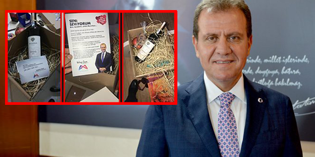 CHP'li Mersin Belediyesi'nde rezalet! Yılbaşı öncesi şarap-çerez dağıttı