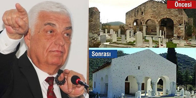 CHP'li büyükşehirin cami restorasyonuna tepki yağdı