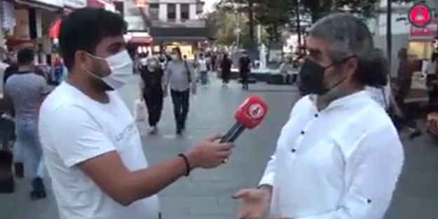 CHP'li muhabire vatandaştan ders gibi cevap! Dondu kaldı...