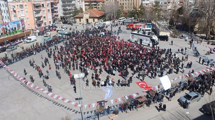 CHP'li Muharrem İnce boş meydana konuştu