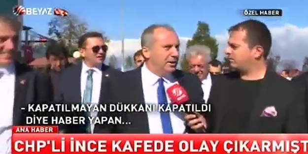Muharrem İnce'den gazetecilere ağır hakaret!