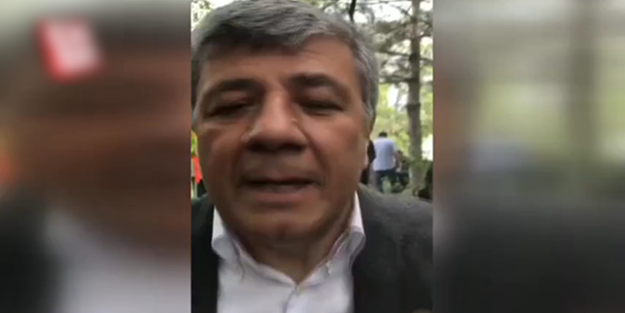 Mustafa Balbay teröristin mezarı başında oy dilendi