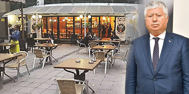 CHP’li Mustafa Özuslu kafeyi belediyeye taşımış!