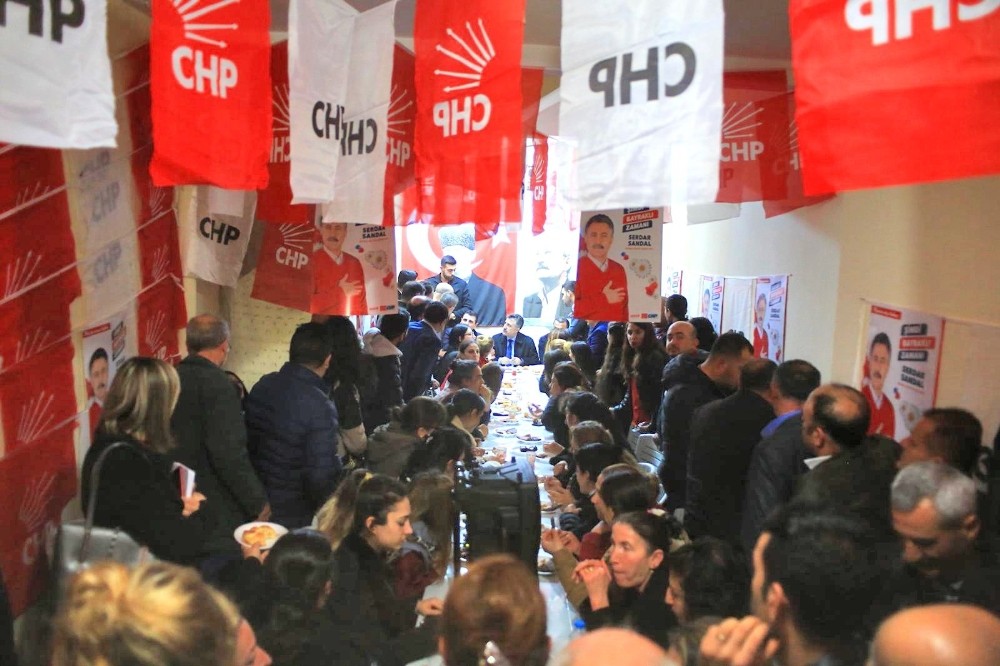 CHP’li Sandal’a Yamanlar da yoğun ilgi 