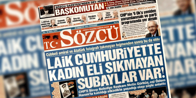 CHP’li Sinop Belediye Başkanının derdi vatandaşı gerdi! Subaylar neden karımın elini sıkmadı! Başkanın karısının eli sıkılmalı mı sıkılmamalı mı?