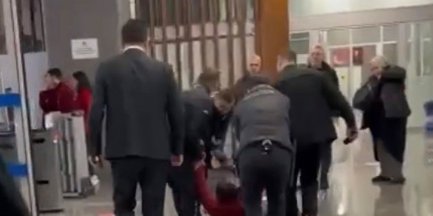 CHP'li Şişli Belediyesi’nde skandal görüntüler! Yazıklar olsun size..