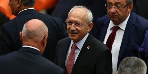 CHP'li Tanal'ın 'Erdoğan' protestosunu Kılıçdaroğlu durdurdu