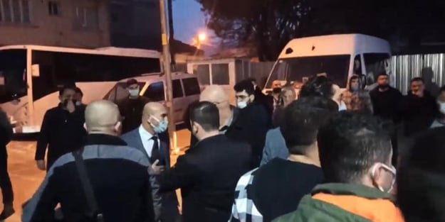 CHP'li Tunç Soyer, şehit yakınından tepki alınca hızlıca kaçtı