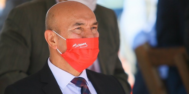 CHP’li Tunç Soyer'den şov kokan hareket: Maskeye bile Mustafa Kemal'i alet ettiler