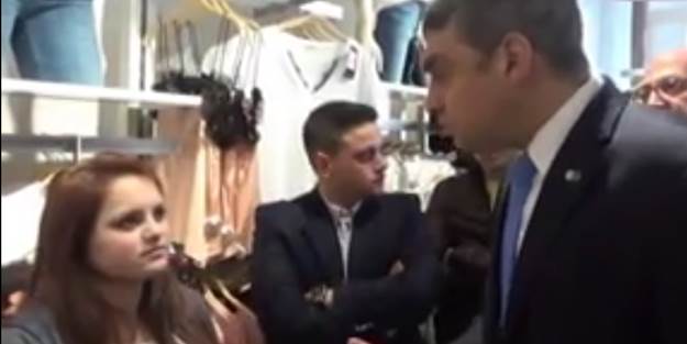 CHP'li Umut Oran'a genç kızdan tokat gibi cevap!