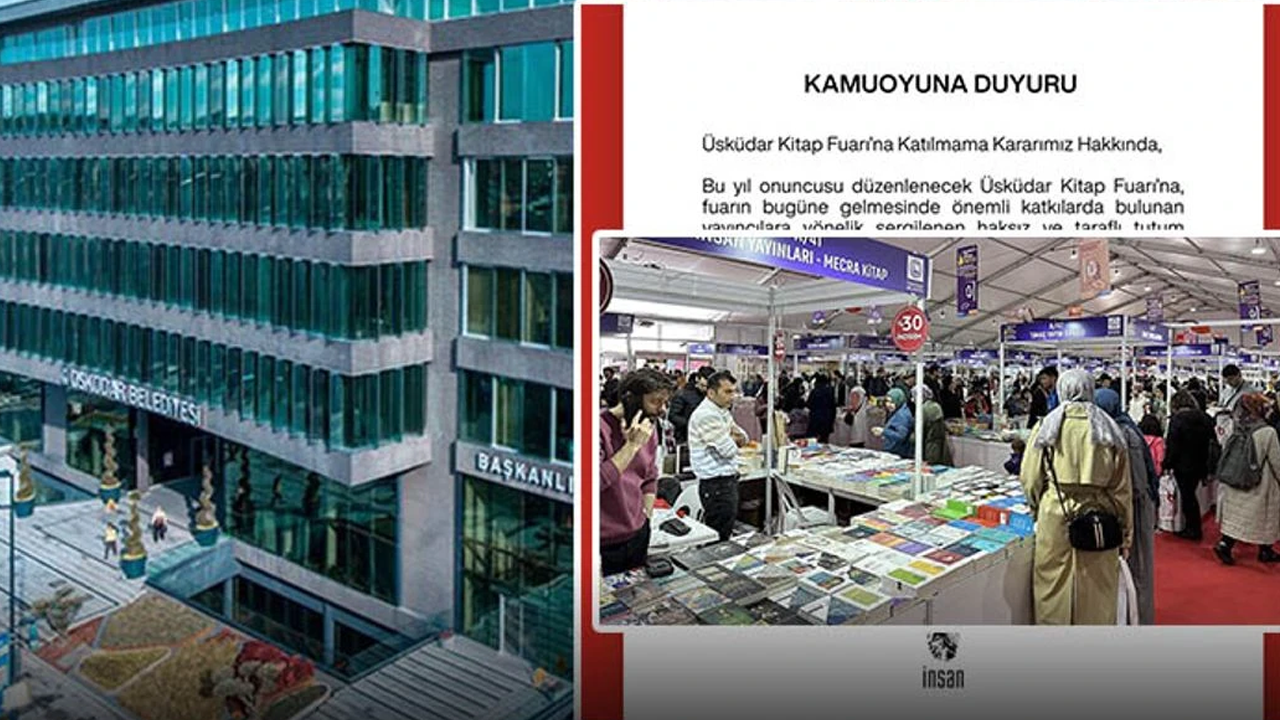 CHP'li Üsküdar Belediyesi’nden kitaba sansür! Yayınevleri fuardan çekiliyor