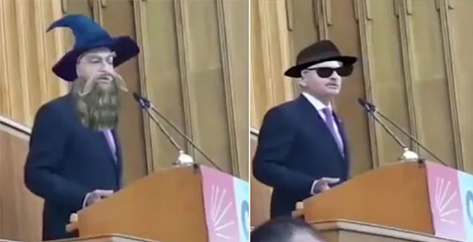 CHP’li vekil Bayır Facebook'tan canlı yayın yaparken emojileri açık unuttu