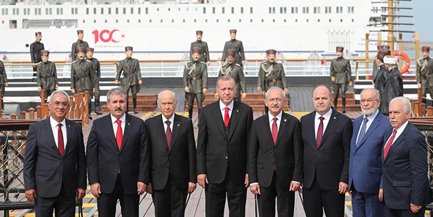CHP Samsun'daki fotoğraftan rahatsız oldu