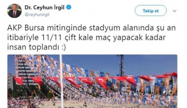 CHP'li vekil Cumhurbaşkanı Erdoğan tweetiyle rezil oldu