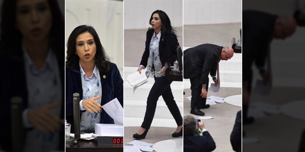 CHP'li vekilden Meclis'te büyük saygısızlık