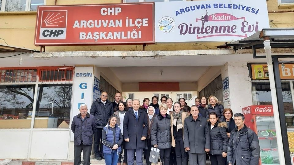 CHP’liler, Başkan Kızıldaş başkanlığında toplandı 
