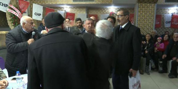 CHP'liler birbirine girdi! Yumruklar havada uçuştu