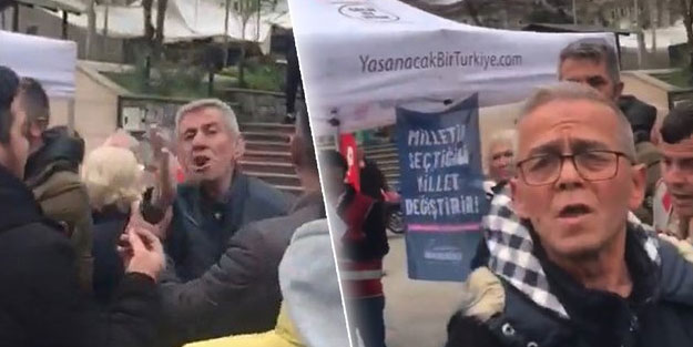 CHP’liler, Memleket Partisi’nin standına saldırdı! Demek durum bu kadar kötü