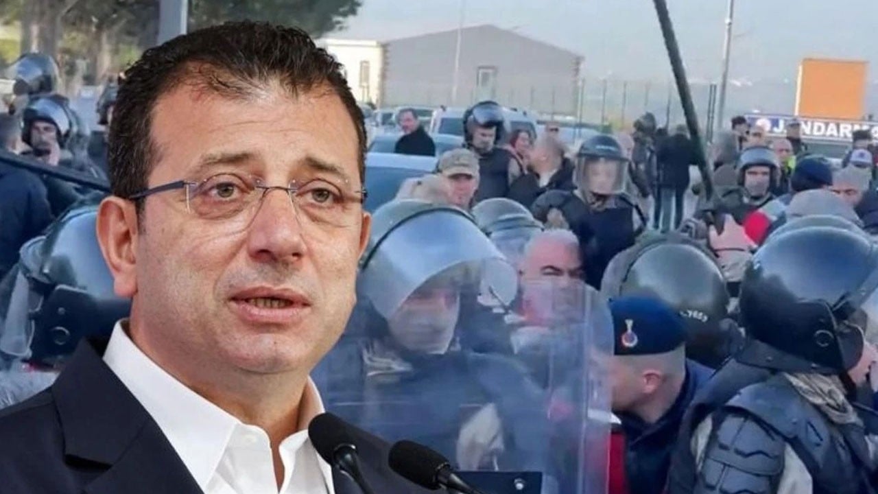 CHP’liler vatandaşla polisi karşı karşıya getirdi: Ekrem'in mahkemesi öncesi provokasyon