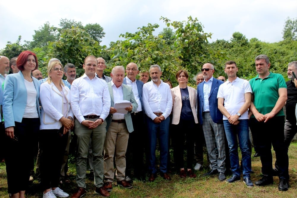 CHP’lilerden ortak ‘fındık’ açıklaması 