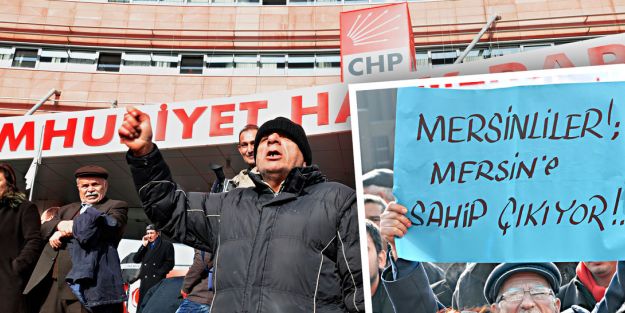 CHP’lilerden CHP’ye aday protestosu