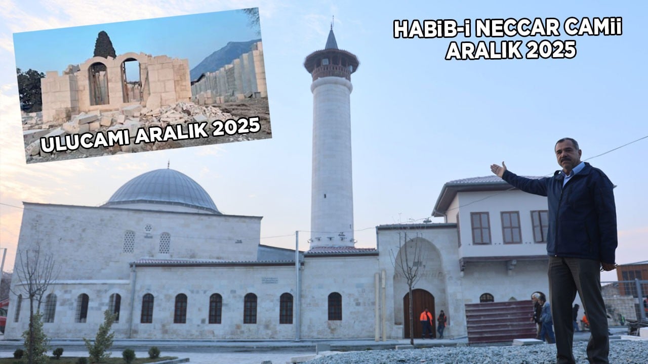 CHP’nin ayıbını yüzlerine vurdu: Habib-i Neccar Camii açılıyor, Ulucami'de ses seda yok