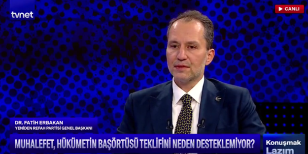 CHP'nin başörtüsü samimiyetsizliği! Fatih Erbakan: Kılıçdaroğlu ne kadar makyaj yapsa da...