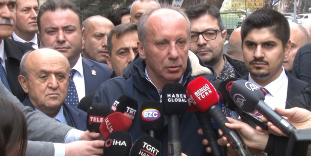 CHP'nin hedefe koyduğu Muharrem İnce'den tokat gibi sözler! 'Adayınıza güvenmiyor musunuz?'