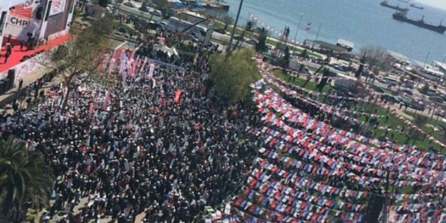 CHP'nin ilk mitinginde meydan boş kaldı
