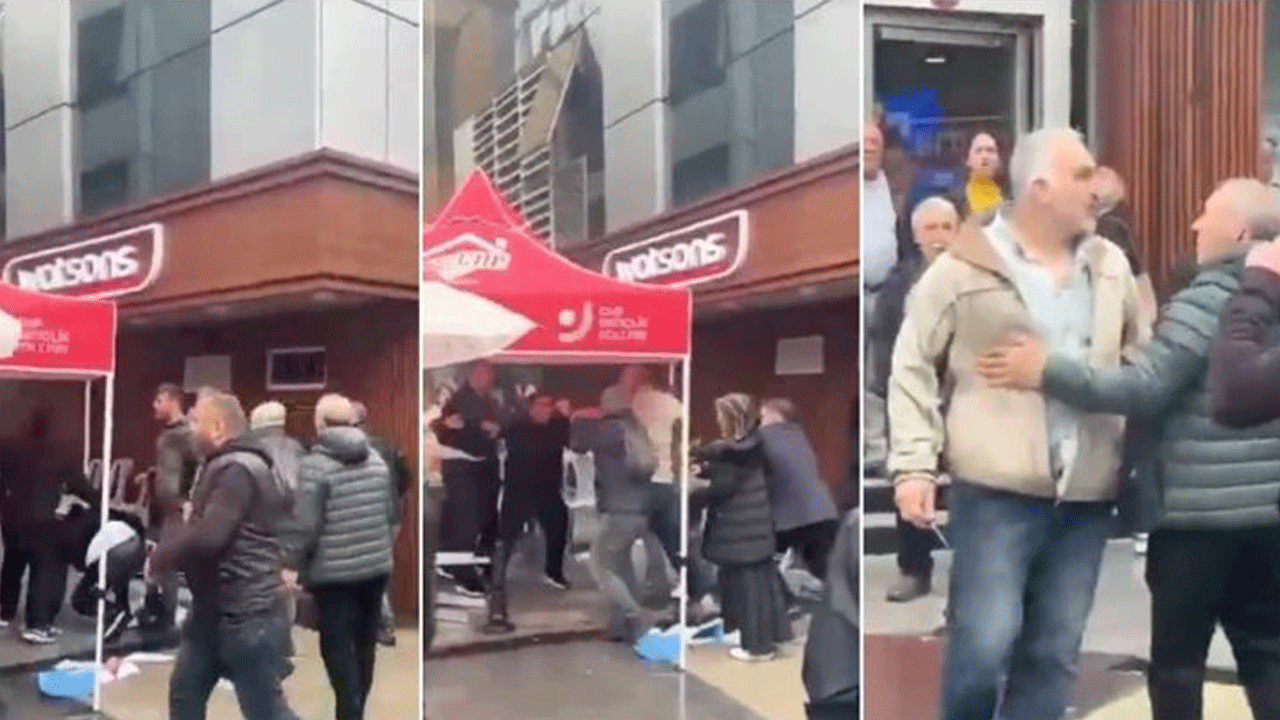 CHP’nin İmamoğlu kampanyası Trabzon’u karıştırdı: Caddede birbirlerine girdiler, 1 kişi bıçaklandı