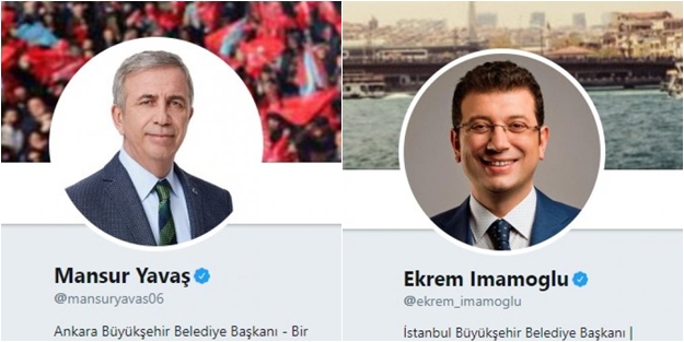 CHP'nin İstanbul ve Ankara adayları Twitter profillerini değiştirdi