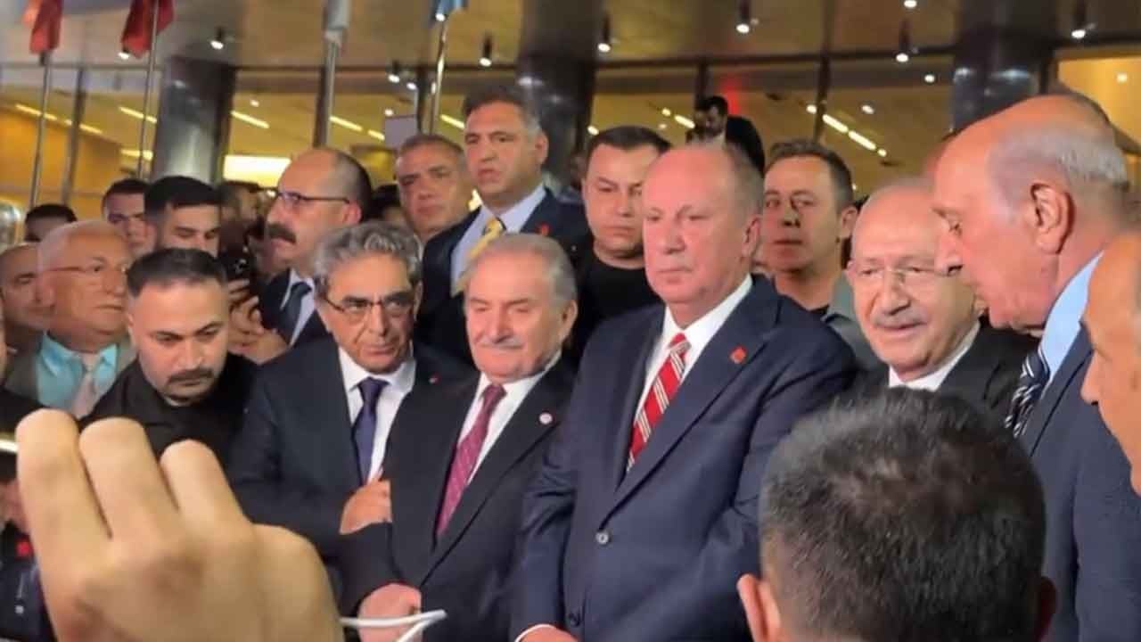 CHP’nin kuruluş yıl dönümünde kavga ve kaos yine sahne aldı! Resepsiyonda yan yana gelen Kılıçdaroğlu ve İnce Yeni Partilileri çileden çıkardı!