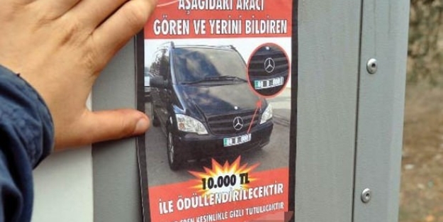 Her yere afiş astılar! Kim bulursa 10 bin lira